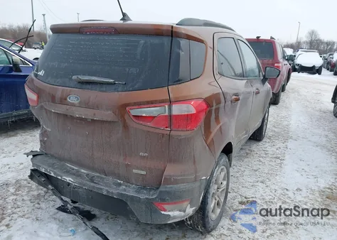 2020 Ford Ecosport Se from USA, damaged, VIN MAJ3S2GEXLC329351